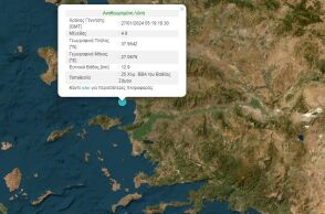 Η λύση του Γεωδυναμικού Ινστιτούτου για τον σεισμό στη Σάμο