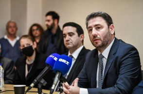 Ο πρόεδρος του ΠΑΣΟΚ, Νίκος Ανδρουλάκης