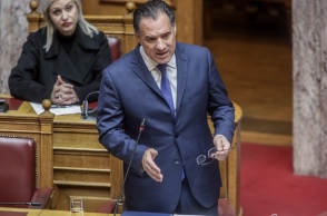 Ο υπουργός Υγείας, Άδωνις Γεωργιάδης