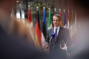 Ο Κυριάκος Μητσοτάκης σε δηλώσεις από το Ευρωπαϊκό Κοινοβούλιο στις Βρυξέλλες