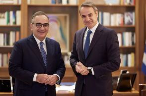 Ευρωεκλογές: Ο Βασίλης Κοντοζαμάνης υποψήφιος με τη ΝΔ - Συναντήθηκε με τον Κυριάκο Μητσοτάκη ο σύμβουλος του πρωθυπουργού για θέματα υγείας.