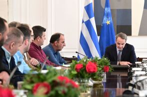 Στο Μαξίμου οι αγρότες για την συνάντηση με τον Κυριάκο Μητσοτάκη