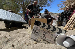 Στα γυρίσματα της σειράς «Η Παραλία»