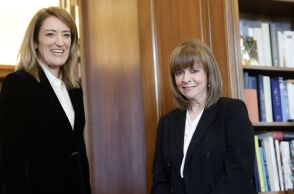 Κατερίνα Σακελλαροπούλου: Συνάντηση με την πρόεδρο του Ευρωκοινοβουλίου, Ρομπέρτα Μέτσολα - Ο διάλογος στο Προεδρικό Μέγαρο.