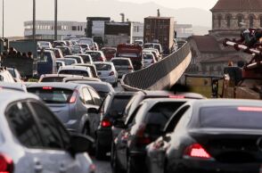 Στο «κόκκινο» οι κεντρικοί οδικοί άξονες του λεκανοπεδίου