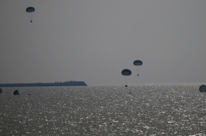 Ανθρωπιστική βοήθεια εξ ουρανού στη Λωρίδα της Γάζας
