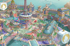 Η εντυπωσιακή νωπογραφία του Ugo Gattoni για τους Ολυμπιακούς Αγώνες