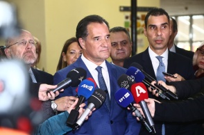 Ο υπουργός Υγείας, Άδωνις Γεωργιάδης