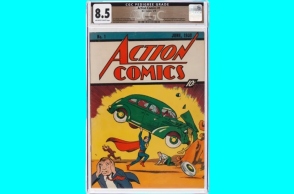 Σούπερμαν: Το σπάνιο αντίτυπο του τεύχους με την πρώτη περιπέτεια του ήρωα της DC Comics διεκδικεί ρεκόρ πώλησης σε δημοπρασία.