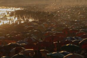 Βραζιλία: Στους 62,3 βαθμούς Κελσίου έφτασε η αισθητή θερμοκρασία στο Ρίο - Καταρρακτώδεις βροχές απειλούν τα νότια της χώρας.