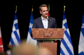 O Κυριάκος Μητσοτάκης στο Economic Club of Canada