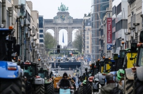 Τρακτέρ στις Βρυξέλλες