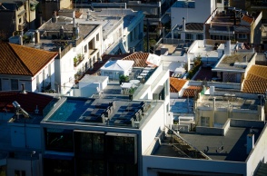 Οι οροφές ακινήτων στην Αθήνα