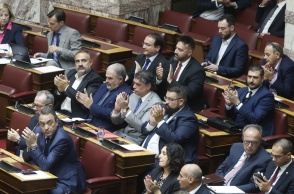 Οι βουλευτές του κόμματος «Σπαρτιάτες»