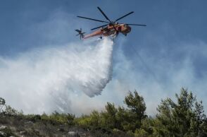 Πυρκαγιά στο Λασίθι: Μόνο διάσπαρτους καπνούς αντιμετωπίζει πλέον η πυροσβεστική - Σε ετοιμότητα επιπέδου 4 η Πολιτική Προστασία.