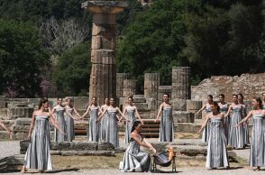 Επίσημη Πρόβα της Τελετή Αφής της Ολυμπιακής Φλόγας στην Αρχαία Ολυμπία