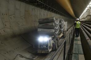 Εργασίες για τη δημιουργία υπόγειων σταθμών του Μετρό στη Γραμμή 4