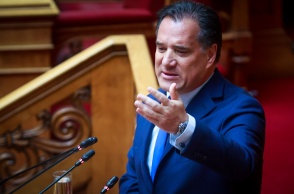 Ο υπουργός Υγείας, Άδωνις Γεωργιάδης