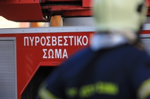 Φωτιά τώρα στην περιφερειακή του Αιγάλεω