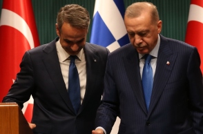 Συνάντηση Μητσοτάκη - Ερντογάν