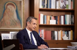 Ο πρωθυπουργός Κυριάκος Μητσοτάκης