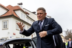 O πρωθυπουργός της Σλοβακίας, Ρόμπερτ Φίτσο