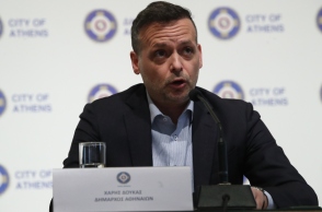 Ο Δήμαρχος Αθηναίων Χάρης Δούκας