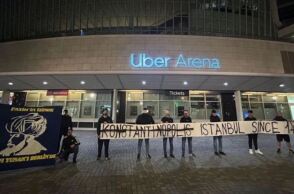 Final Four 2024: Προκλητικό πανό Τούρκων για Κωνσταντινούπολη & Μωάμεθ