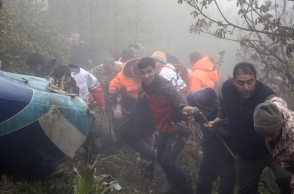 Ραϊσί: Δεν υπάρχουν ενδείξεις εγκληματικής ενέργειας στη συντριβή ελικοπτέρου