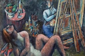 Παύλος Σάμιος, "Ο ζωγράφος και το μοντέλο. Παύση"