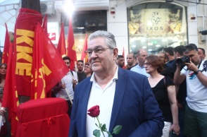 Ο Γ.Γ. του ΚΚΕ, Δημήτρης Κουτσούμπας