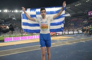 Μίλτος Τεντόγλου: Με άλμα στα 8.65 κατέκτησε το χρυσό μετάλλιο στο Ευρωπαϊκό Πρωτάθλημα στίβου της Ρώμης ο Έλληνας αθλητής - Οι δηλώσεις του. 