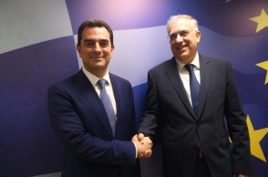 Τελετή παράδοσης παραλαβής στο Υπουργείο Ανάπτυξης