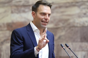 Ο πρόεδρος του ΣΥΡΙΖΑ, Στέφανος Κασσελάκης