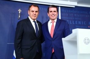 Τελετή παράδοσης παραλαβής στο Υπουργείο Μετανάστευσης και Ασύλου