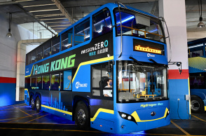 Λεωφορείο υδρογόνου στους δρόμους του Χονγκ Κονγκ