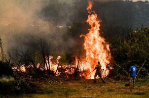 Φωτιές: Συνεχίζει να μαίνεται η πυρκαγιά στην Ηλεία - Καλύτερη η εικόνα σε Μεγαλόπολη και Κρανίδι - Πολύ υψηλός κίνδυνος πυρκαγιάς και σήμερα.