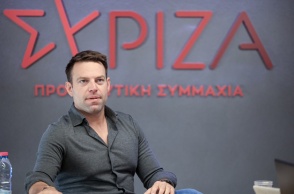 Ο πρόεδρος του ΣΥΡΙΖΑ, Στέφανος Κασσελάκης