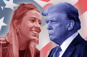 Το viral κορίτσι του hawk tuah και ο Τραμπ 
