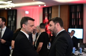 Νίκος Ανδρουλάκης και Χάρης Δούκας