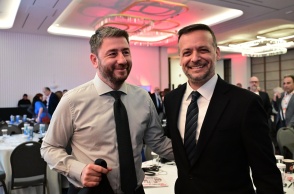 Νίκος Ανδρουλάκης και Χάρης Δούκας