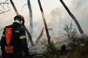 Φωτιά τώρα στην Πρέβεζα 