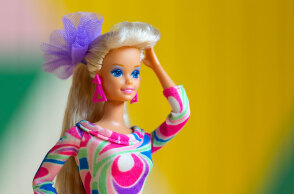 1992 Totally Hair Barbie. Petra Rajnicova for the Design Museum.