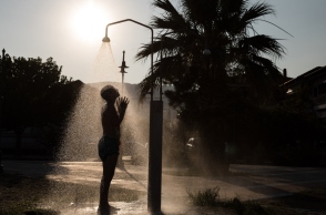 Καύσωνας: Θερμική κάμερα καταγράφει τις υψηλές θερμοκρασίες