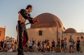 Ο Alvaro Silva στο σόλο "EURO" στο Dance Days Chania 2024