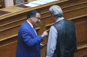 Άδωνις Γεωργιάδης και Παύλος Πολάκης