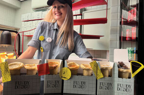 Fuddy Duddy: Πίτσα σε κώνο, η πιο viral λιχουδιά της πόλης