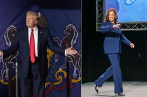 Ντόναλντ Τραμπ, Κάμαλα Χάρις