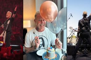 Τζέιμς Χέτφιλντ: 61 ετών ο frontman των Metallica - Γιόρτασε τα γενέθλιά του με a capella ερμηνεία του «Enter Sandman» έχοντας εισπνεύσει ήλιο. 
