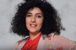 Η νομπελίστρια Ναργκίς Μοχαμαντί 